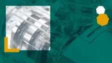 Close-up of NETZSCH hygienic multi screw pump showcasing polished stainless steel and precision engineering for fluid handling systems.