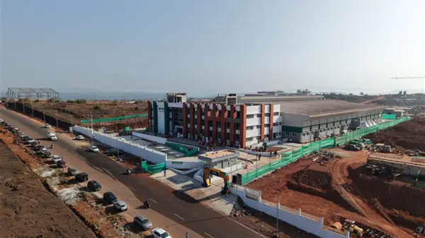NETZSCH's new production facility in Goa, showcasing advanced infrastructure and expanded capacity for diverse pump technologies.