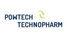 POWTECH TECHNOPHARM logo, representing the leading trade fair for powder, granulate, and bulk materials technologies in Nuremberg.